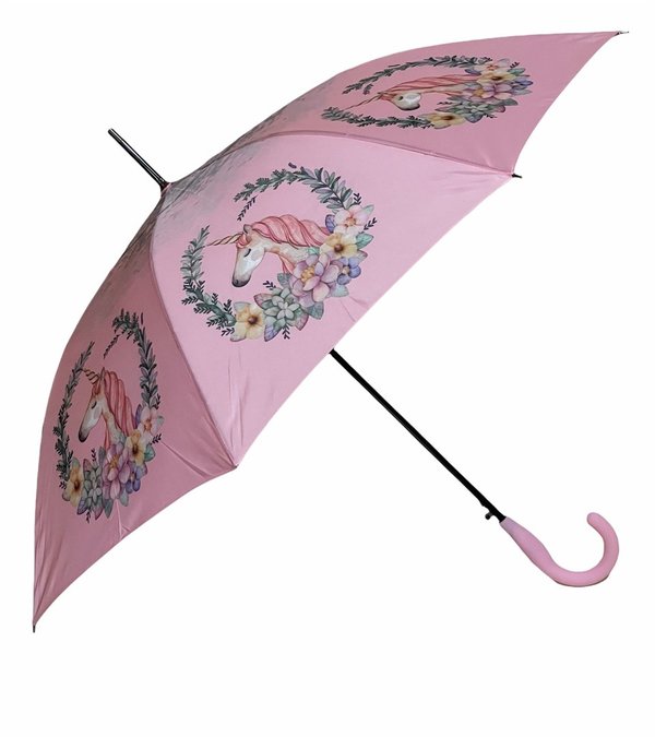 Paraguas Unicornio Rosa